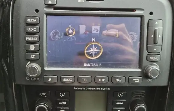 Fiat Croma Radio/CD/DVD/GPS head unit