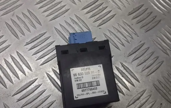 Citroen C4 Grand Picasso Alarm control unit/module 9663392880