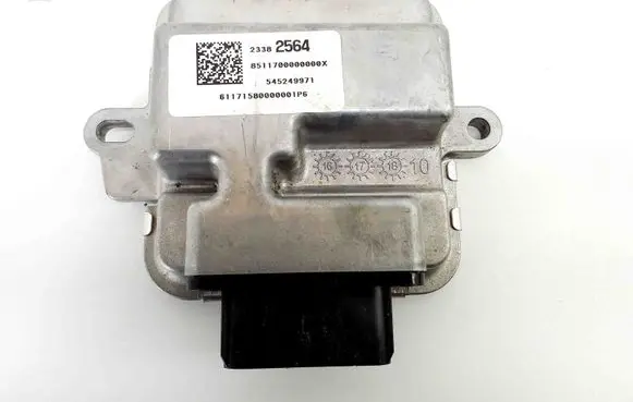 Opel Astra K Fuel injection pump control unit/module 545249971 23382564