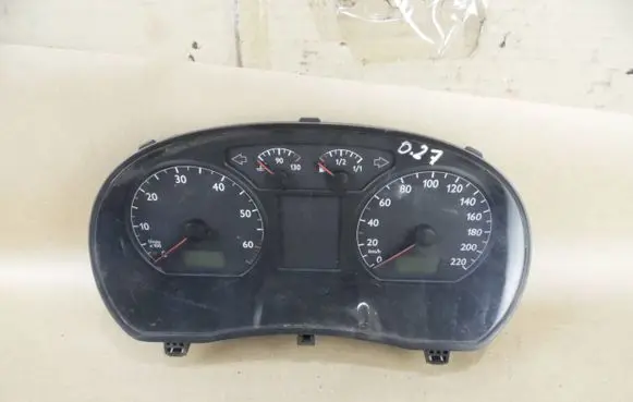 Volkswagen Polo IV 9N3 Speedometer (instrument cluster) 6Q0920800P 09080229541