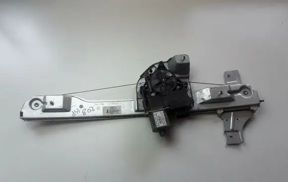 Peugeot 208 Front door window regulator with motor 9806088180