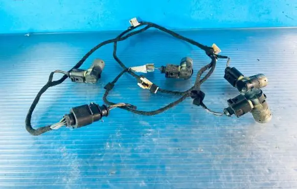 Skoda Octavia Mk2 (1Z) Parking sensor (PDC) wiring loom 3687506
