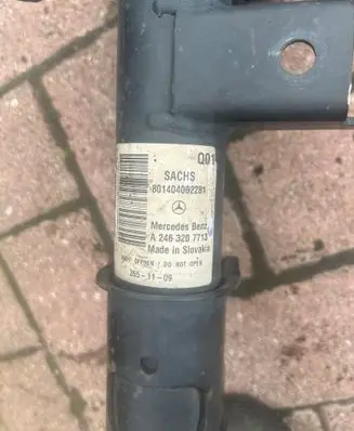 Mercedes-Benz B W246 W242 Front shock absorber with coil spring A2463207713