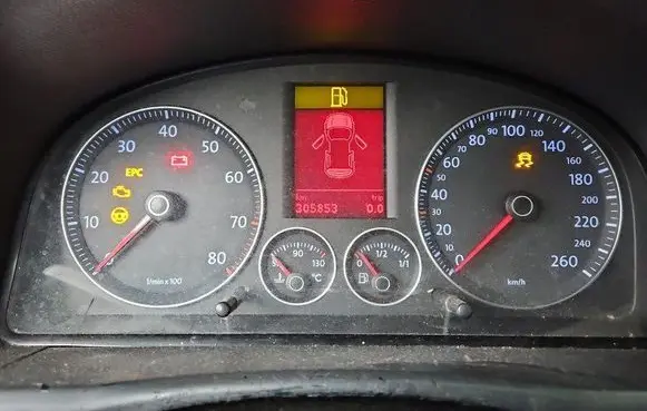 Volkswagen Touran I Speedometer (instrument cluster) 1T0920870F IMPRK1422948