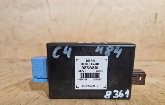 Citroen C4 I Alarm control unit/module 9657384680