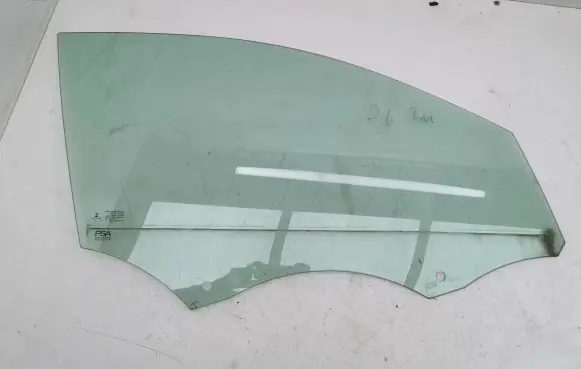 Citroen C4 III e-C4 Front door window glass four-door