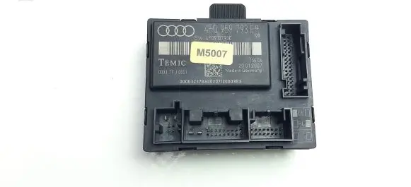 Audi A6 S6 C6 4F Door control unit/module 4F0959793E M5007