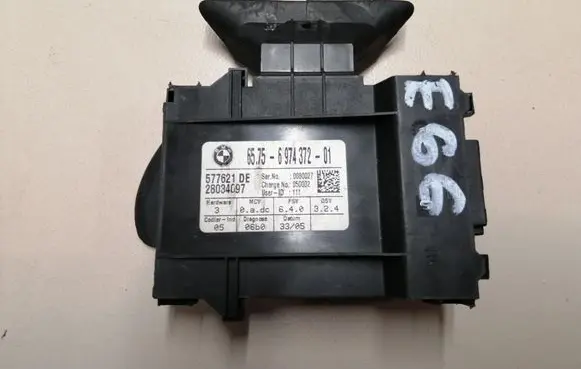 BMW 7 E65 E66 Alarm control unit/module 6575697437201 577621DE 28034097
