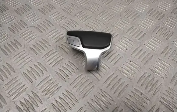 Gear lever shifter trim leather/knob