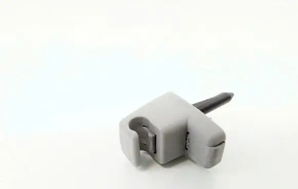 Sun visor clip/hook/bracket