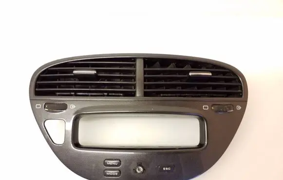 Peugeot 607 Dash center air vent grill 9633544077 13490 15809800