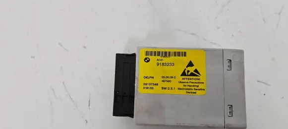 BMW 5 E60 E61 Center console control module 9183233 28137346 497560