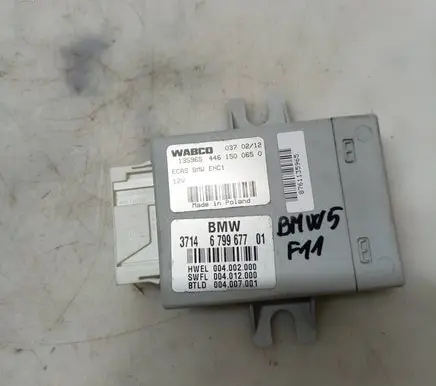 BMW 5 F10 F11 Air suspension control unit module (rear) 4461500650 6799677 004002000