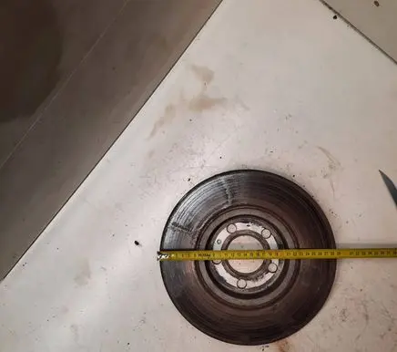 Skoda Roomster (5J) Front brake disc