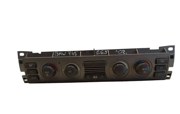 BMW 7 E65 E66 Climate control unit 6922446 900251230015 6928255