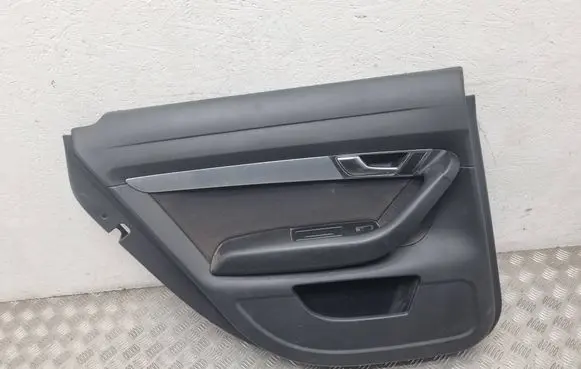 Audi A6 S6 C6 4F Rear door card panel trim 4F0867305D 013106420