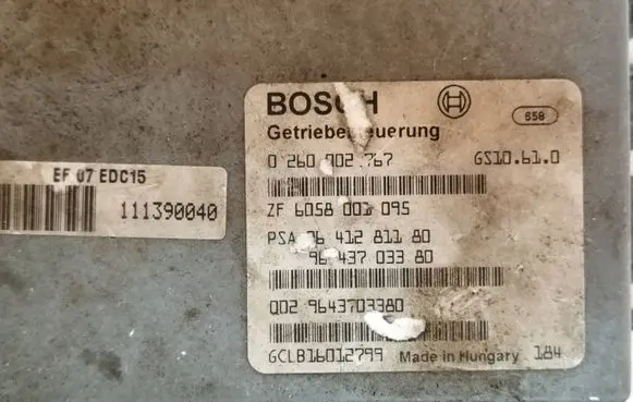Gearbox control unit/module
