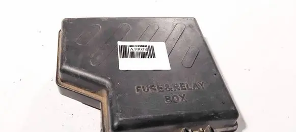 Fuse box cover
