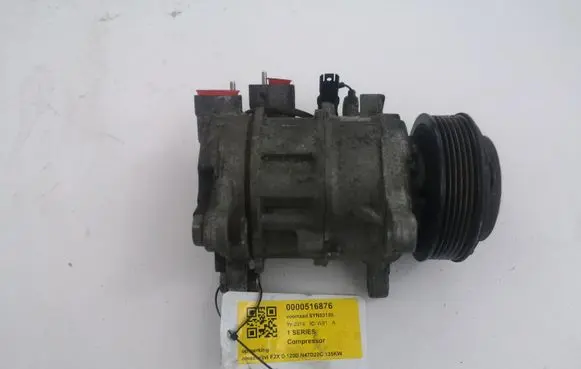 BMW 1 E81 E87 Air conditioning (A/C) compressor (pump) 9330829 6SBU14A 225270 N47D20C 135KW 120D