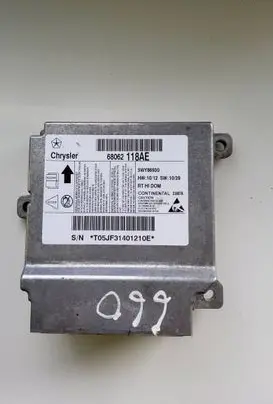 Chrysler Town & Country V Airbag control unit/module 68062118AE 5WY86930 T0EJF31401210E