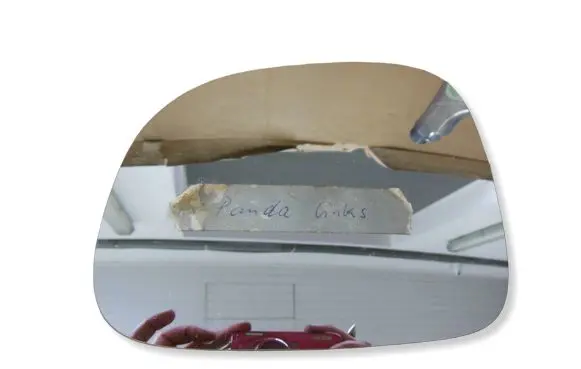 Fiat Panda III Wing mirror glass 170474440