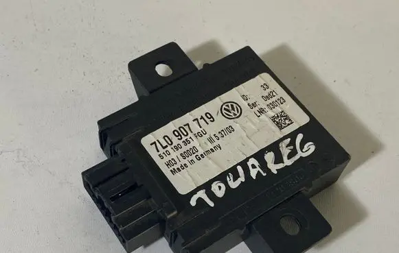 Volkswagen Touareg I Alarm control unit/module 7L0907719
