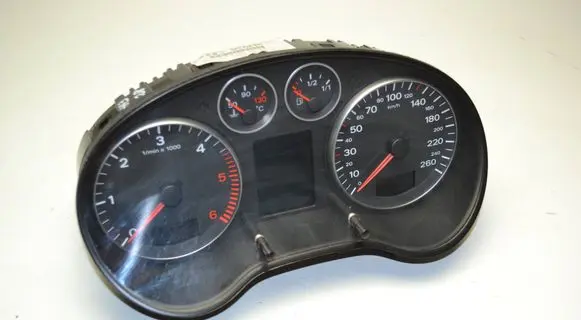 Audi A3 S3 A3 Sportback 8P Speedometer (instrument cluster) 8P0920931