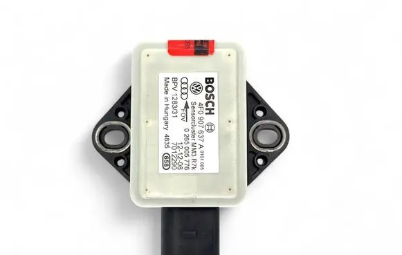 Audi A6 S6 C6 4F ESP acceleration yaw rate sensor 4F0907637A 0265005776