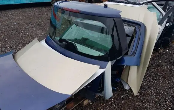 Suzuki Baleno EG Tailgate/trunk/boot lid sidabrinis