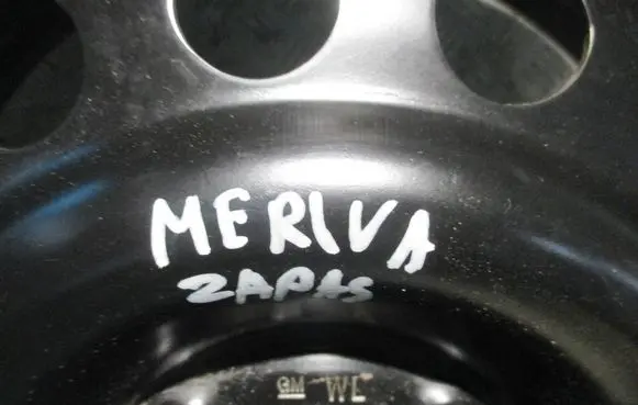 Opel Meriva A R15 spare wheel 