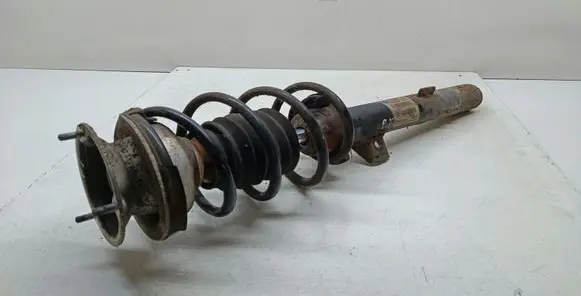 Front shock absorber with coil spring