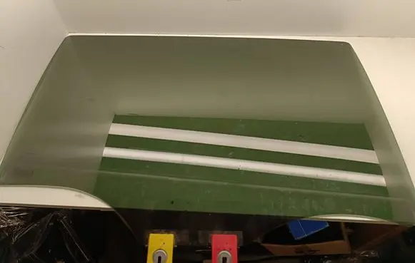 Chrysler Pacifica Sliding door window/glass 43R000186 E000989 100080378