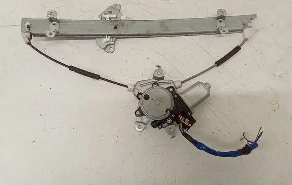 Front door window regulator with motor
