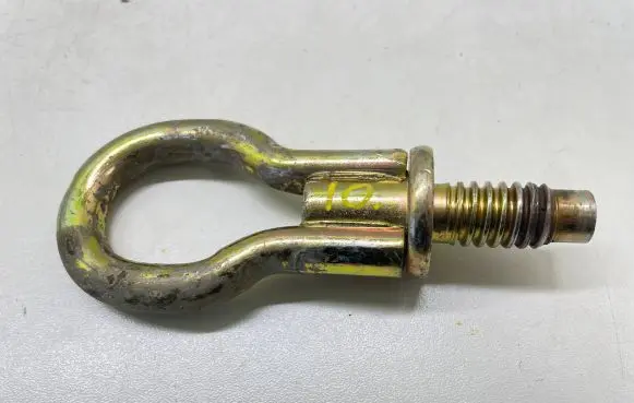 Towing hook eye