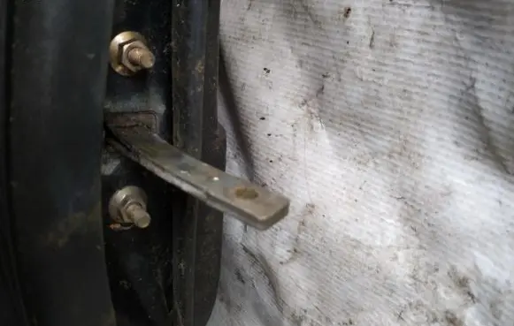 Mazda MX-3 Front door check strap stopper 
