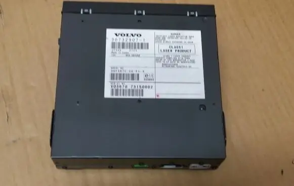 Volvo C30 Navigation unit CD/DVD player 30732907