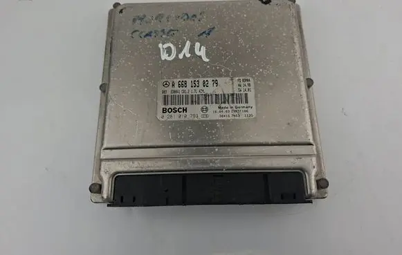 Mercedes-Benz A W168 Engine control unit/module A6681530279 0281010793