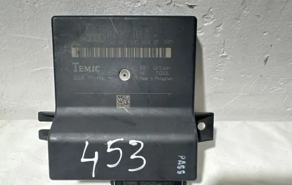Audi A6 S6 C6 4F Gateway control module 4F0907468D 4F0910468A
