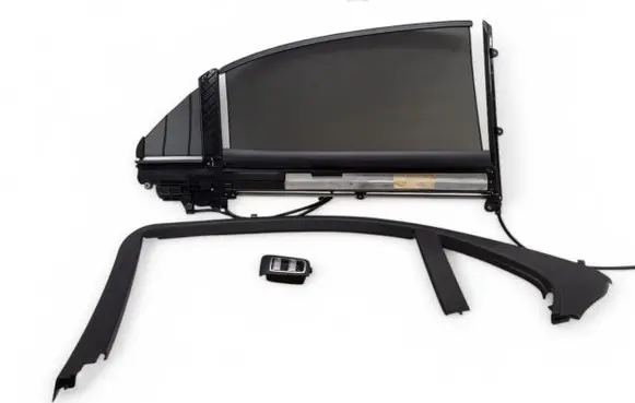Mercedes-Benz S W222 Rear door window curtain/sunshade A2228100220 A2227300489 A2229051505