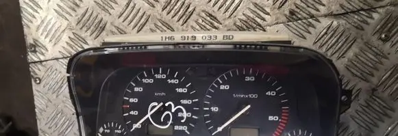 Volkswagen Golf III Speedometer (instrument cluster) 1h6919033bd