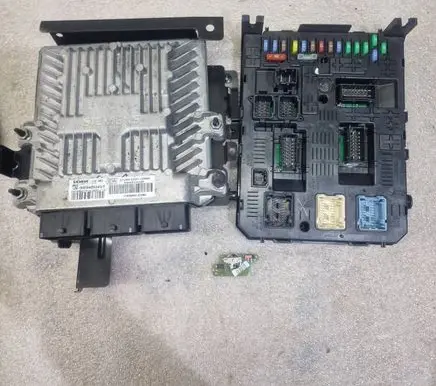 Citroen C5 Engine ECU kit and lock set 5WS40534DT 9663122980 9665164380