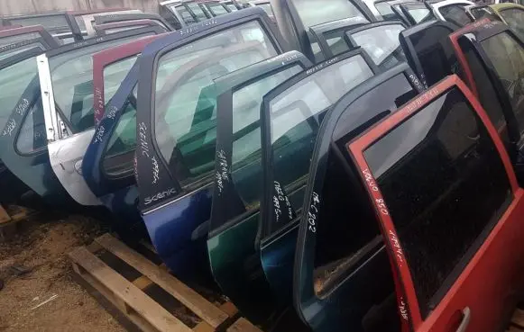 Renault Scenic I Rear door melyna