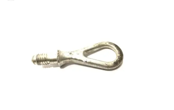 Towing hook eye