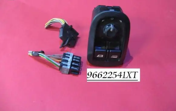 Peugeot 206 CC Wing mirror switch 96622541XT
