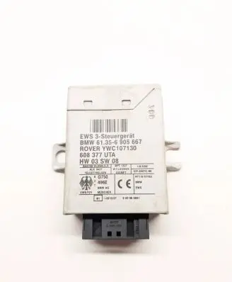 BMW 3 E46 Immobilizer control unit/module 61356905667 YWC107130 608377UTA
