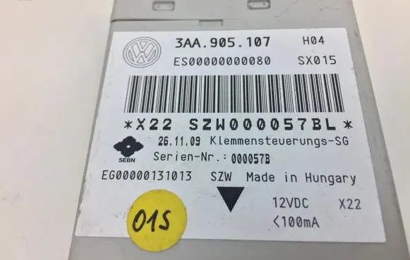 Volkswagen PASSAT B7 Other control units/modules 3AF945094G