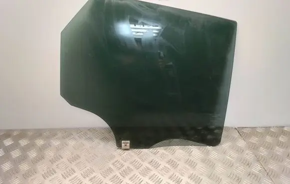 Rear door window glass