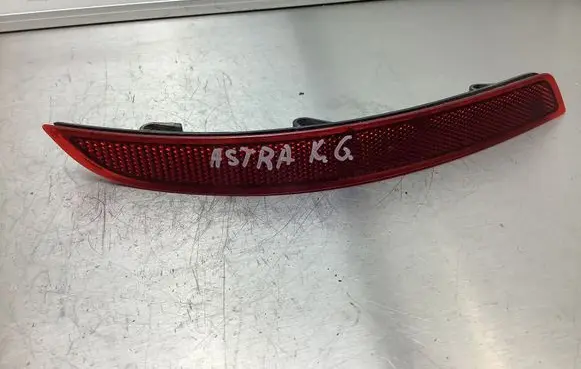 Opel Astra J Rear tail light reflector 173870 01025301 13282239