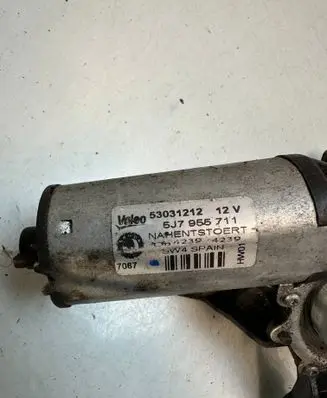 Skoda Roomster (5J) Rear window wiper motor 5j7955711