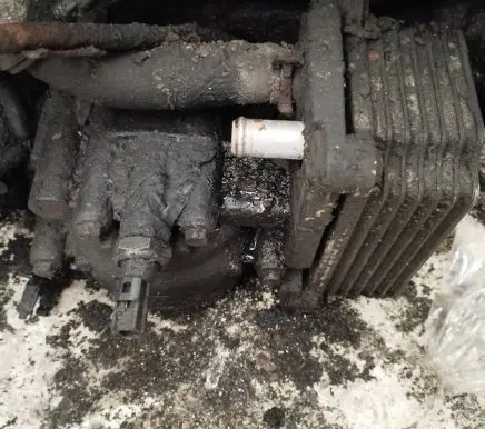 Ford Transit Engine oil radiator 